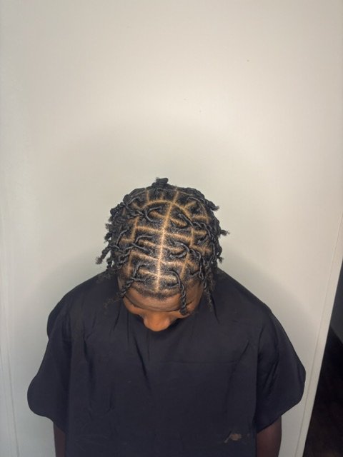 Intricate braided crown design
